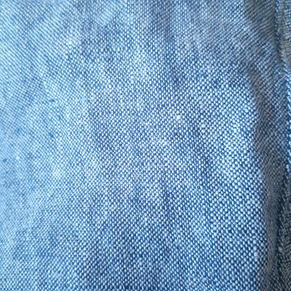 Lands' End linen pants 18w 18 w Women's navy blue cropped Ankle Pants classic - Picture 7 of 7